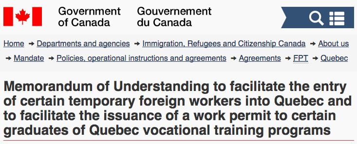 魁北克1800学时的training为什么给3年毕业工签